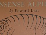 A Nonsense Alphabet, published posthumously, 1952