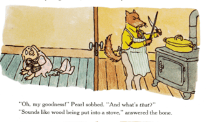 Mr Fox Sharpening His Knives